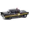 1957 Chevrolet 150 Sedan Black with Yellow Stripes "Kentucky State Police" 1/18 Diecast Model Car by Highway 61 - 2 of 3