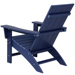 GARPROVM Cozy HDPE Adirondack Chair Weather-Resistant Outdoor Patio Chair - 1 of 4