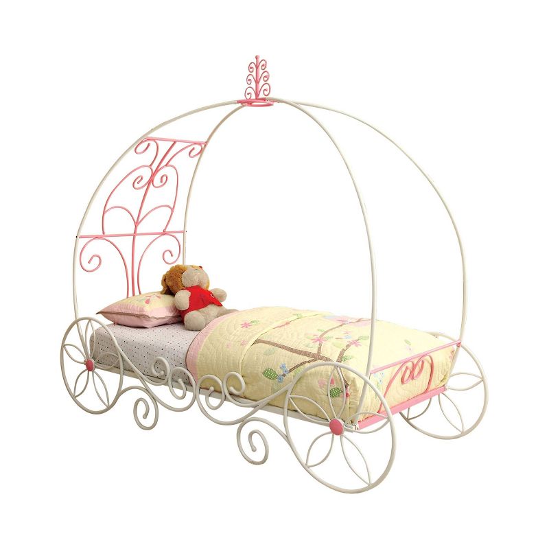 Twin Heaton Princess Carriage Canopy Kids' Bed - miBasics, 1 of 6