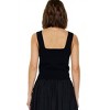 Women's Sleeveless Sweater Tank - current air - 3 of 4