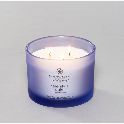 Lavender Thyme Serenity 3-Wick Soy Jar Candle, 11 oz