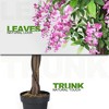 Resenkos Set of 2 Artificial Wisteria Trees, Features Adjustable Branches with Purple Blooms, Purple/Green - 4 of 4