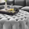Modway Amour Tufted Button Large Round Performance Velvet Ottoman - 4 of 4