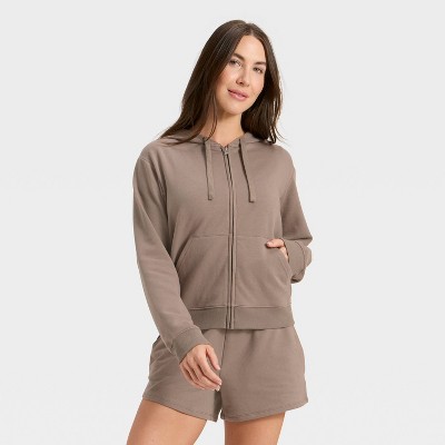 Women's Fleece Zip-Up Sweatshirt - Auden™