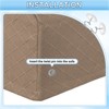 Unique Bargains Non Slip Scratch Resistant Soft Armchair Slipcovers with Twist Pins 2 Pcs - 3 of 4