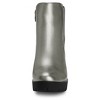Allegra K Women's Round Toe Zipper Block Heel Chelsea Ankle Boots - 3 of 4