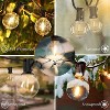 Itopfox Outdoor String Lights 200 FT with 104 Shatterproof LED Bulbs, Commercial Grade Waterproof Hanging Light for Bistro Backyard Cafe Market - 3 of 4