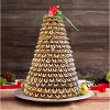 Berthas Kransekake Norwegian Christmas Cake 18-Ring Wreath cake 31.75 Oz. with Bonus Gift Mini Gold Stainless steel Tongs (2-Piece Set) - 4 of 4