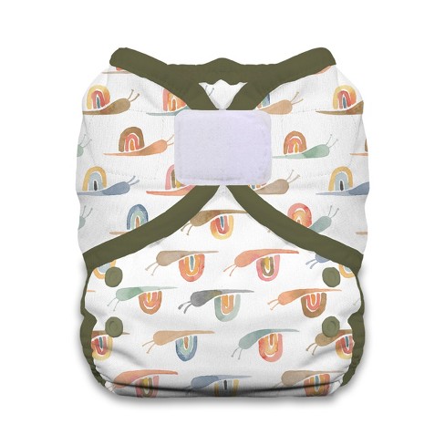 Thirsties  Duo Wrap Hl Pack Of 1 - Rainbow Snail Multicolored Diaper Cover,  Size One (6-18 Lbs) : Target