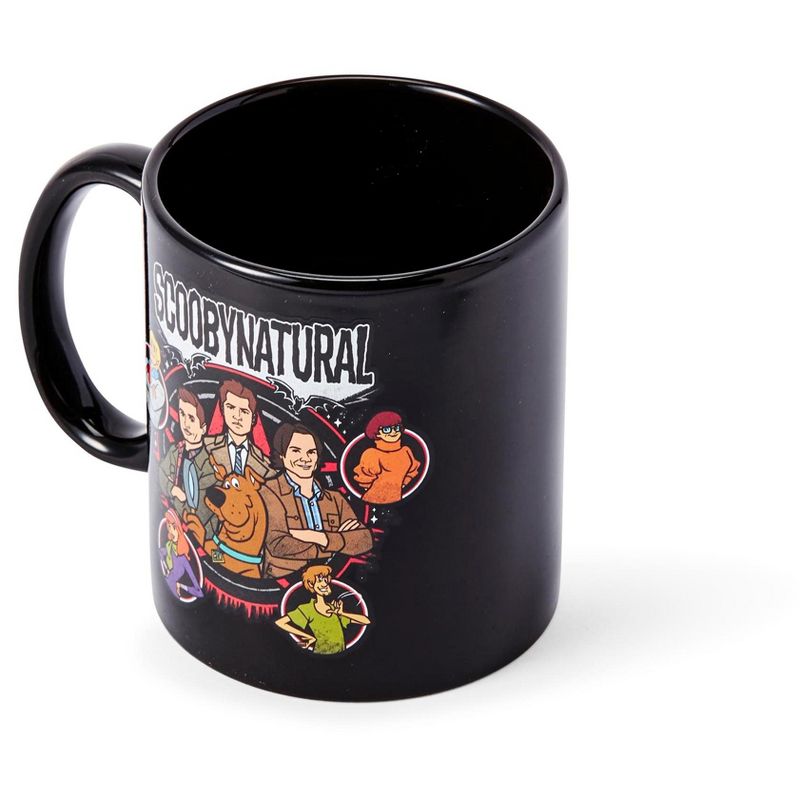 Just Funky Supernatural & Scooby-Doo Mashup "Scoobynatural" Coffee Mug | Holds 11 Ounces, 2 of 7