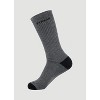 RBX Active Men's Crew Socks 6 Pack, Cotton Blend Moisture Wicking Athletic Crew Sock with Cushioned Footbed - 2 of 4