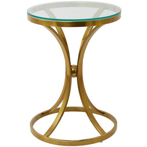 Target gold accent deals table