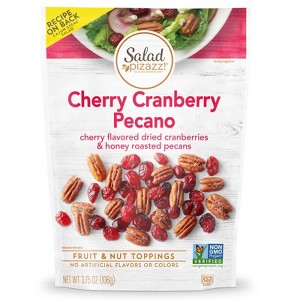 Salad Pizazz!, Fruit & Nut Toppings, Cherry Cranberry Pecano, 3.75 oz - 1 of 2