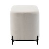 32" Modern Decorative Bench with Metal Base - WOVENBYRD - 4 of 4