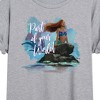 Women's - Disney - Part Of Your World Oversized Graphic T-Shirt - 2 of 4