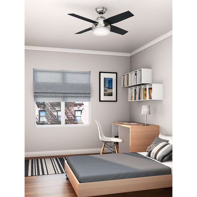 44" Dempsey Ceiling Fan with Remote (Includes LED Light Bulb) - Hunter Fan, 4 of 16
