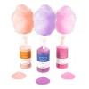 Cotton Candy Flossing Sugar - Grape, Pink Bubble Gum, Orange - 3 Pack - 2 of 3