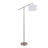 LumiSource Casper 69" Contemporary Metal Floor Lamp: UL Listed, Arc Design, Push Button Switch - 4 of 4