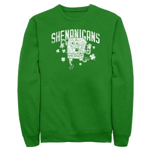 Men's SpongeBob SquarePants Shenanigans Sweatshirt - 1 of 4