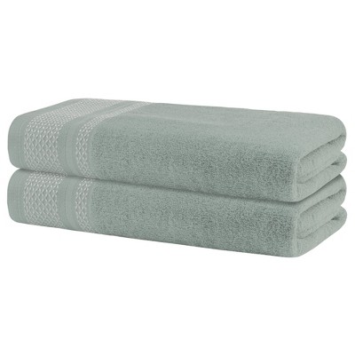 Unique Bargains Soft Highly Absorbent Quickdry Bath Towels 2 Pcs