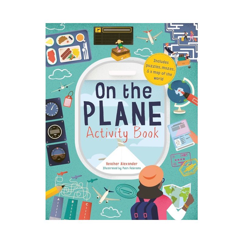 On the Plane Activity Book - by  Heather Alexander (Paperback), 1 of 2