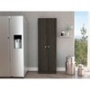 NicBex 5 Shelves File Cabinet with Double Door Cabinet,Office Cabinet with Spacious Tier-Shelving Design,Filing Cabinet for Home Office - 2 of 2