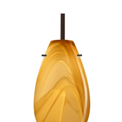 Besa Lighting Pera 9 1 - Light Pendant in  Bronze