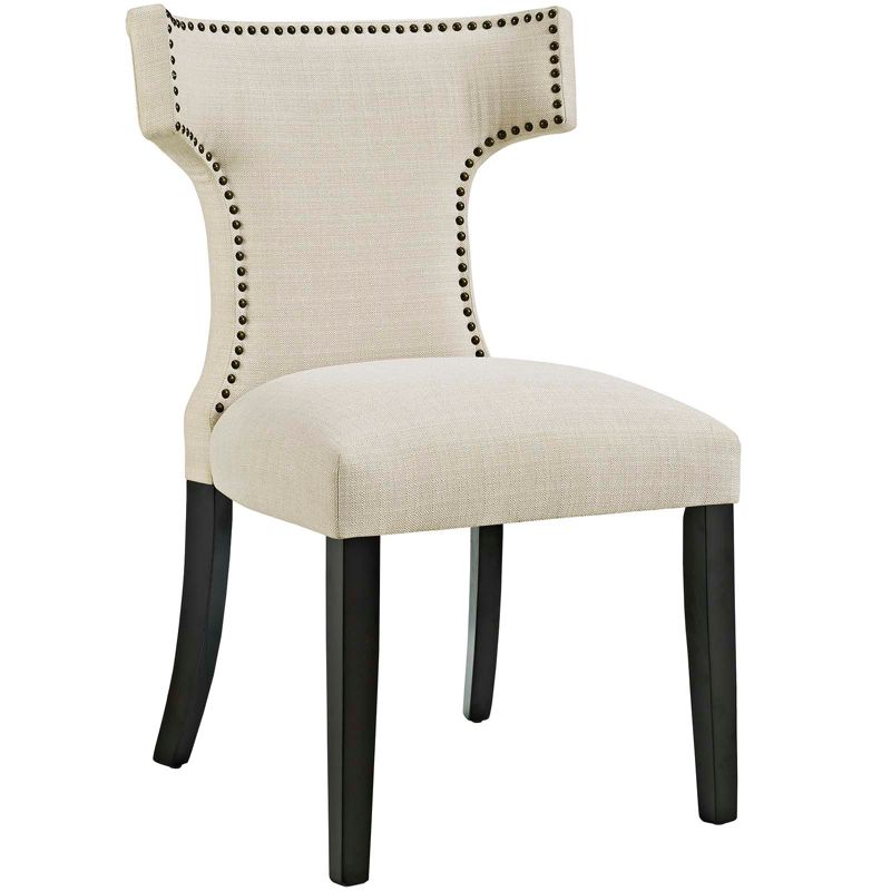 Curve Fabric Dining Chair - Modway, 1 of 6