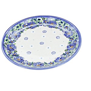 Blue Rose Polish Pottery T02 Galia Dessert Plate - 1 of 1