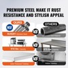 VEVOR Stainless Steel Prep Table, 30 x 60 x 34 Inch, 910 lbs Load Capacity, Heavy Duty Metal Worktable with 3 Adjustable Height Levels - 3 of 4