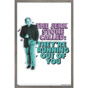 Trends International Seinfeld - The Jerk Store Framed Wall Poster Prints - 1 of 4