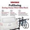 Yakima FullSwing Premium Swing-Away Bike Rack Rear Vehicle Hitch and Receiver Mountable Accessory with Secure ZipStrips, Universal Fit, Black - 2 of 4