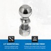 Reese Towpower Trailer Hitch Ball with Chrome Finish for Automotive Equipment, Trailer, Camper Vans, Vehicle, and Towing Needs - 4 of 4