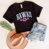 Simply Sage Market Women's Hawaii Varsity Grunge Short Sleeve Graphic Tee - image 3 of 3