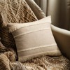 Topfinel Decorative Throw Pillow Covers,Burlap Linen Cushion Cover Set of 4 - 2 of 4