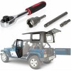 Jeep Hard Top & Door Removal Tool Kit - Quick Release Wrench Set Compatible with Wrangler JK JL & Gladiator 2007-2021 - 2 of 4