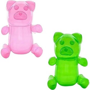 4E's Novelty 36'' Giant Inflatable Gummy Bears – 2-Pack Party Decorations & Toys - 1 of 4