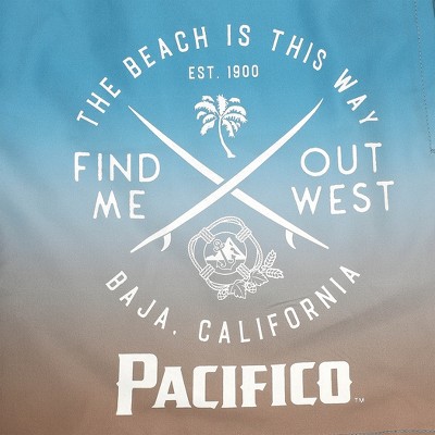 Pacifico Mens Pacifico Clara Beach Gradient Ombre Board Shorts - Medium (32-34) — фото 2
