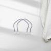 Unique Bargains Magnetic Buckle Medium Faux Pearl Curtain Strap Polyester Rare Earth Magnet 2 Pcs - 2 of 4