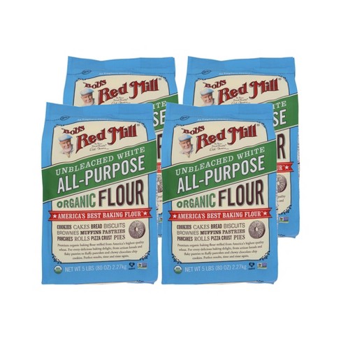 King Arthur All-Purpose Flour, Organic, Unbleached - 5 lbs (2.27 kg)