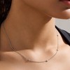EVRY JEWELS WATERPROOF Gold or Silver Plated Livia Necklace - 2 of 3
