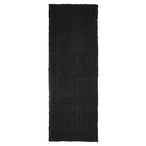 Natural Braided Jute Indoor Area Rug or Runner - Blue Nile Mills - 1 of 3