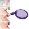 Unique Bargains Soft Flannel Pads Reusable Makeup Remover Eco Pads Facial Make Up Cleansing Removal for Most Skin Types 3 Pcs - 4 of 4