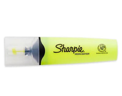 Sharpie Clear View 6pk Highlighters Chisel Tip Multicolored : Target