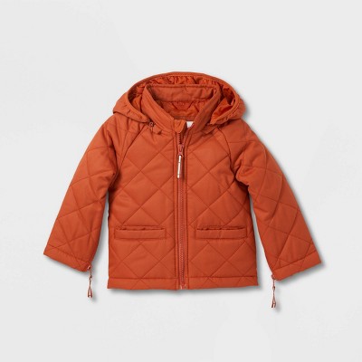 Toddler Quilted Jacket - Cat & Jack™ Cinnamon