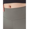 Hanes Moves Leak Protection 7/8 Leggings, 25" Cool Grey L Women's - 4 of 4