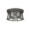 Z-Lite Cape Harbor 2 - Light Flush Mount in  Bronze - image 3 of 4