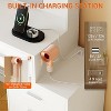 Vanity Desk with Mirror and Lights, Makeup Vanity Set with 6 Drawers and Shelves, Vanity with Charging Station - 4 of 4
