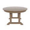 WestinTrends 47" Round Outdoor Patio Dining Table - 4 of 4