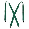 CTM Women's Elastic Clip-End 1 Inch Basic Suspenders - 2 of 4